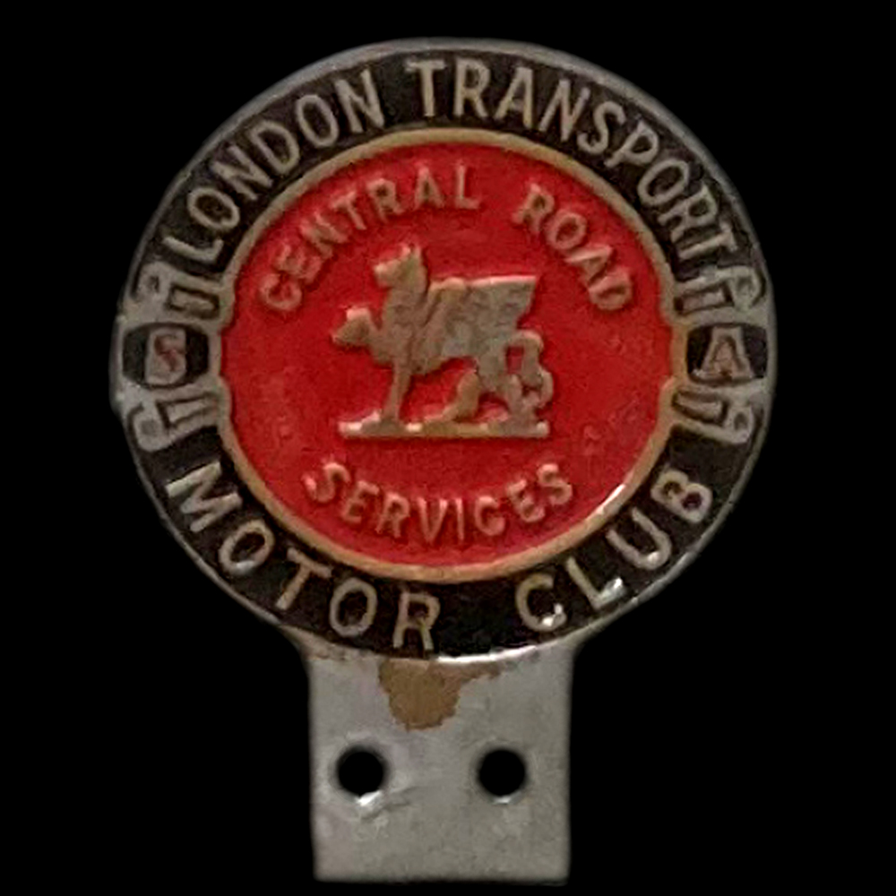 London Transport Motor Club Car Badge